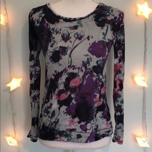🌸 Simply Vera Vera Wang Floral Long Sleeve 🌸